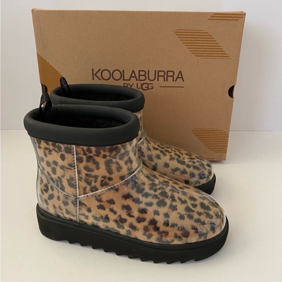 Koolaburra by UGG Koola Clear Mini Boots Cheetah 7 - Picture 3 of 8